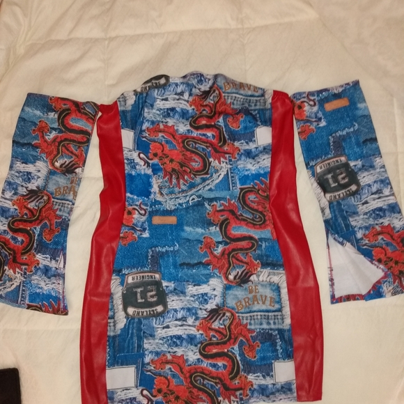 NWT 🔥 Fashion Nova Hydra Fly Mini Dress Women's Plus Size 2X - Picture 4 of 7